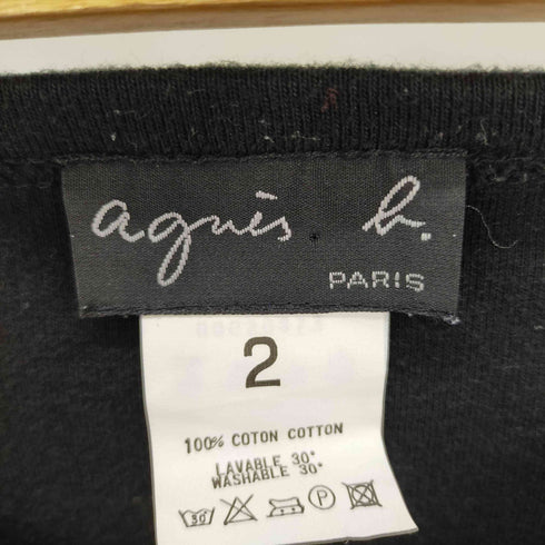 アニエスベー agnes b. PARIS スウェットタイトスカート レディース JPN:2