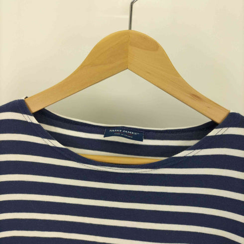 セントジェームス SAINT JAMES フランス製 ボーダー S/S Tシャツ レディース import:L