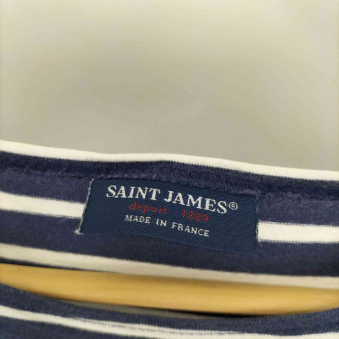 セントジェームス SAINT JAMES フランス製 ボーダー S/S Tシャツ レディース import:L