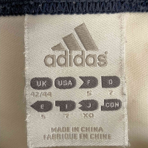 アディダス adidas 00s パフォーマンスロゴ クルーネックTシャツ サッカーユニフォーム ゲームシャツ メンズ XO