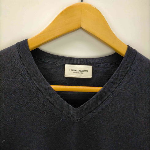 ユナイテッドアローズ UNITED ARROWS 薄手 ウール Vネックニット メンズ JPN:S