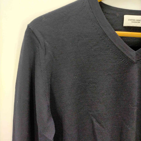 ユナイテッドアローズ UNITED ARROWS 薄手 ウール Vネックニット メンズ JPN:S
