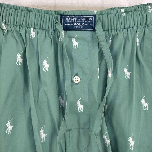 ポロラルフローレン POLO RALPH LAUREN ポニープリント パジャマショーツ メンズ JPN:M