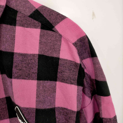 エフシーレアルブリストル / エフシーアールビー F.C.Real Bristol/ F.C.R.B. 22AW BIG LOGO FLANNEL BAGGY SHIRT メンズ JPN:M