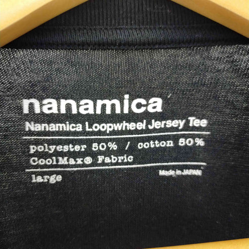 ナナミカ nanamica Loopwheel COOLMAX Jersey Tee メンズ L