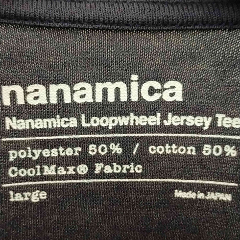 ナナミカ nanamica Loopwheel COOLMAX Jersey Tee メンズ L