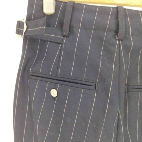 ジーユー GU タックワイドパンツ ストライプスラックス レディース JPN:S
