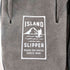 アイランドスリッパ ISLAND SLIPPER レザートングサンダル/Charcoal Suede メンズ 9