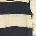 ラルフローレン RALPH LAUREN ウエストコード 裾レース ノースリーブボーダーワンピース レディース import:L