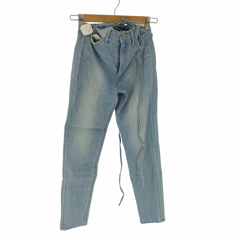 ジェイダ GYDA BACKレースUPペグトップデニムパンツ レディース JPN:XS
