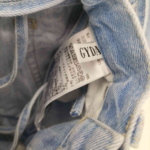 ジェイダ GYDA BACKレースUPペグトップデニムパンツ レディース JPN:XS