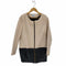 Delyle NOIR ノーカラーコート バイカラー ベージュ レディース JPN:S