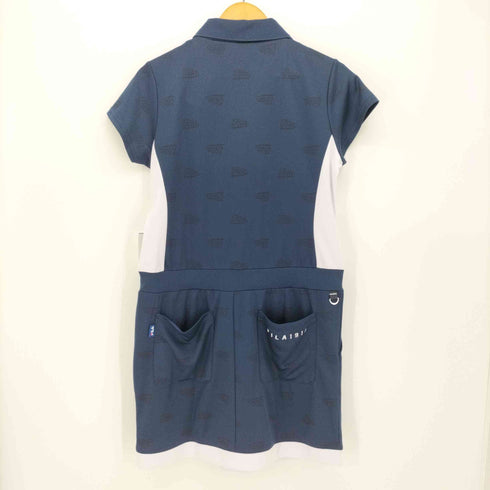 フィラ ゴルフ FILA GOLF ゴルフウェア ジャガード S/S スキッパー ミニ ワンピース レディース JPN:L