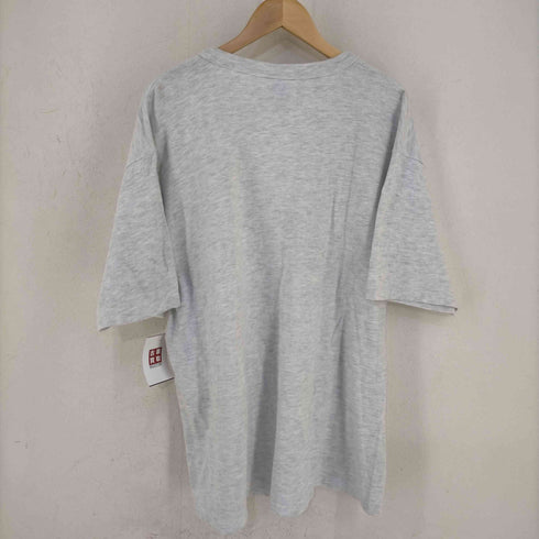 チャンピオン Champion 目無し 杢グレー クルーネックTシャツ メンズ import:XL