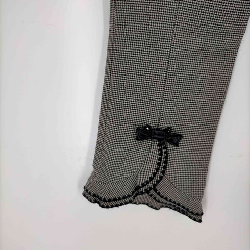 トゥービーシック TO BE CHIC クロップドパンツ フレア レディース 40