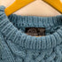 アルテサニア artesania hand knit ローゲージ ケーブル編み メンズ JPN:S