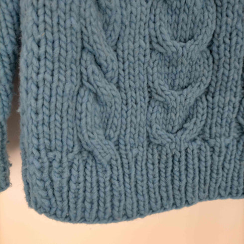 アルテサニア artesania hand knit ローゲージ ケーブル編み メンズ JPN:S