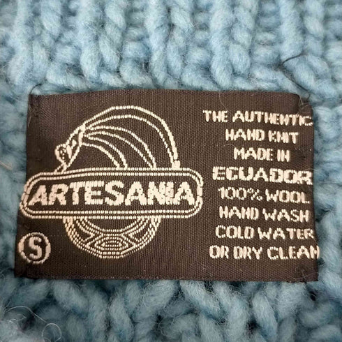 アルテサニア artesania hand knit ローゲージ ケーブル編み メンズ JPN:S