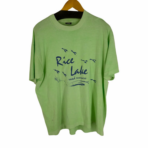 スクリーンスターズ SCREEN STARS 90S USA製 SCREEN STARS BESTボディ Rice Lake クルーネックTシャツ メンズ XXL