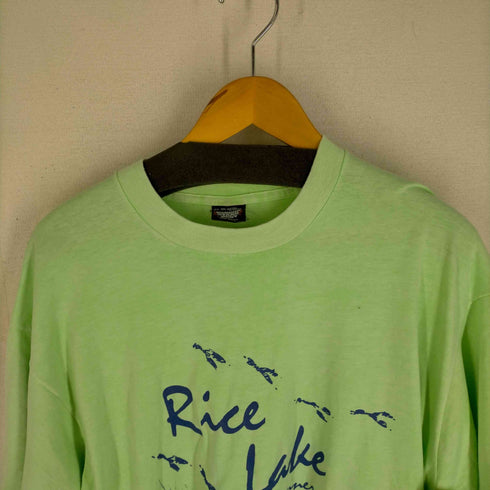 スクリーンスターズ SCREEN STARS 90S USA製 SCREEN STARS BESTボディ Rice Lake クルーネックTシャツ メンズ XXL