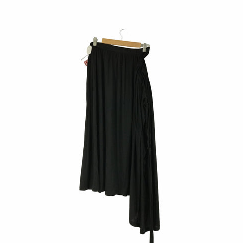 ヨウジヤマモト Yohji Yamamoto シルク混カラススカート レディース JPN:2