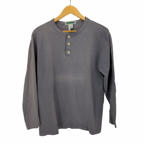 LONG JOHN USA製 ヘンリーネック L/S カットソー メンズ import:M