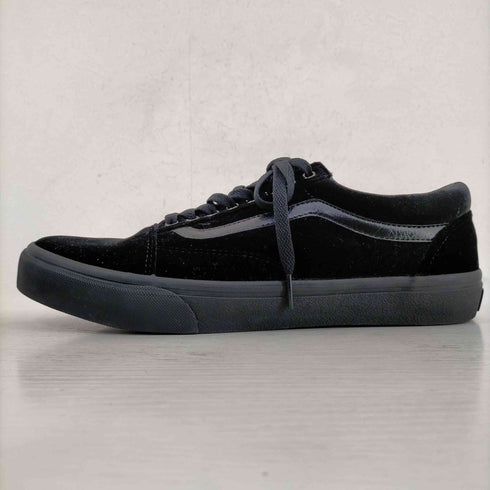 バンズ VANS OLD SKOOL DX VELOUR M.BLACK メンズ JPN:29