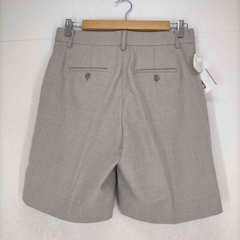 プラージュ PLAGE 22AW twill short スラックス ハーフパンツ ショートパンツ 38 グレージュ レディース JPN:38
