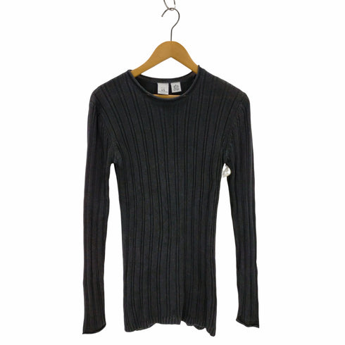 アルマーニエクスチェンジ ARMANI EXCHANGE 90S 香港製 シルク100 リブニット レディース JPN:M