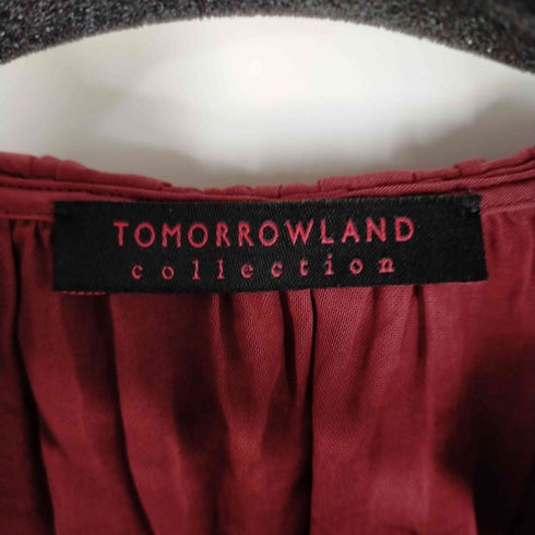 トゥモローランドコレクション TOMORROWLAND collection シアーフリルブラウス レディース JPN:S