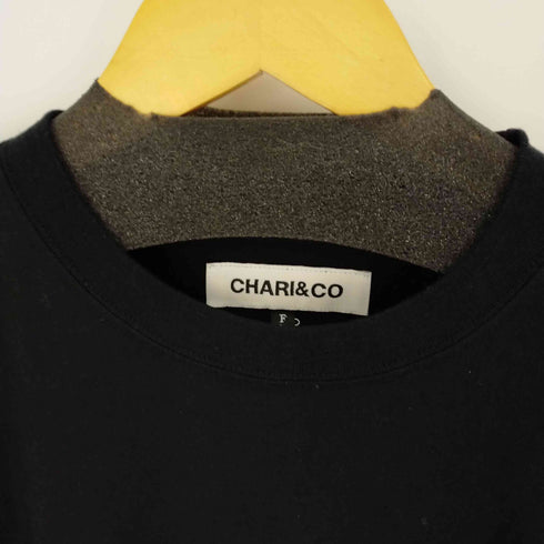 チャリアンドコー chari&co L/S SPLASHED TEE レディース FREE