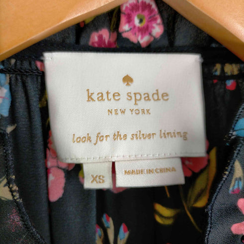 ケイトスペード Kate spade 花柄ワンピース レディース XS