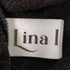 lina la mer フロントクロス シアーレイヤードワンピース レディース JPN:M