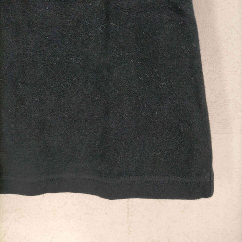エフガール FGURL ワッペン付きショートスリーブTシャツ カットソー 40 黒 ブラック 26203 レディース JPN:40