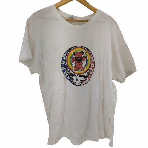 フルーツオブザルーム FRUIT OF THE LOOM キャラクタープリント クルーネック Tシャツ メンズ import:XL