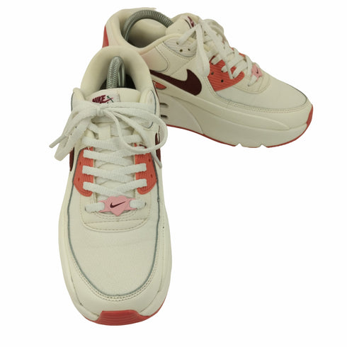 ナイキ NIKE AIR MAX 90 LV8 SE SAIL/DARK TEAM RED-ADOBE-MED SOFT PINK レディース 26cm