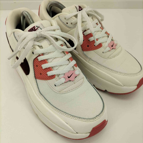 ナイキ NIKE AIR MAX 90 LV8 SE SAIL/DARK TEAM RED-ADOBE-MED SOFT PINK レディース 26cm