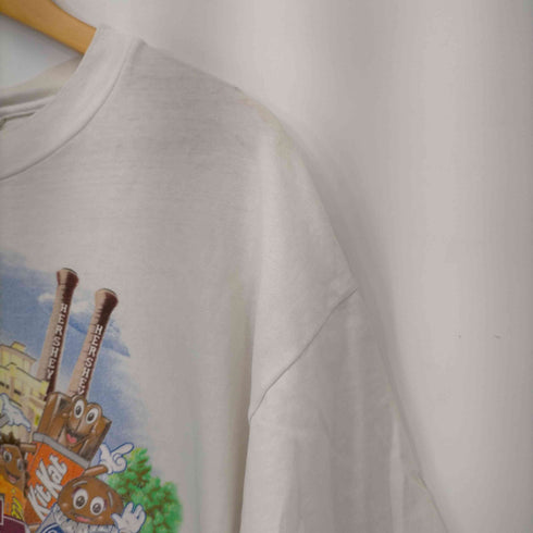 ヘインズ Hanes 90S CHOCOLATE WORLDプリント Tシャツ メンズ import:XL