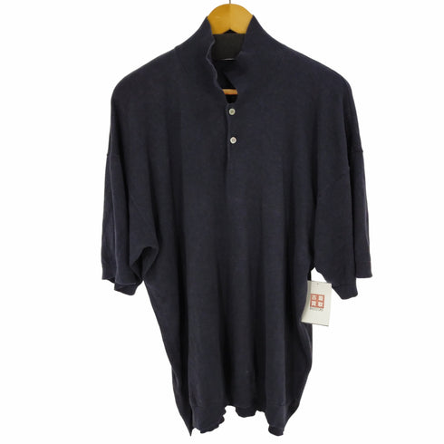 アンダーソンアンダーソン UNDERSON UNDERSON シアーニットポロシャツ レディース JPN:2