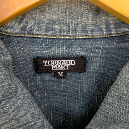 トルネードマート TORNADO MART ユーズド加工 デニムジャケット メンズ M