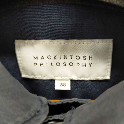 マッキントッシュ Mackintosh クロップドミリタリージャケット レディース DE:38