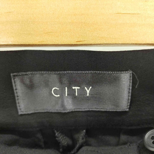 シティー CITY ストレッチクロスフレアパンツ レディース JPN:1