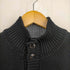 バーバリーブラックレーベル BURBERRY BLACK LABEL ボース刺繍ロゴ ハーフボタン ハイネックニット メンズ 2