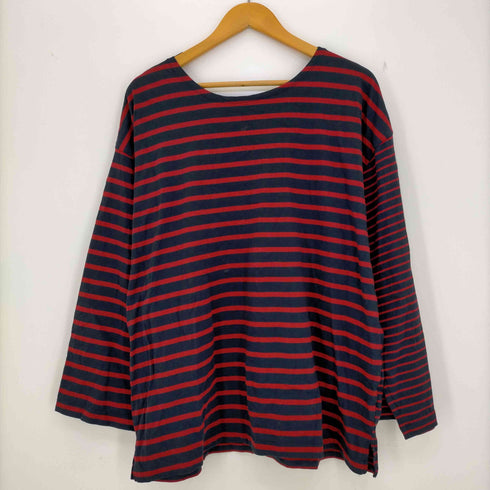 ジャーナルスタンダードレリューム JOURNAL STANDARD relume 23AW マルチボーダークルーネックTEE レディース FREE