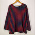 ジャーナルスタンダードレリューム JOURNAL STANDARD relume 23AW マルチボーダークルーネックTEE レディース FREE