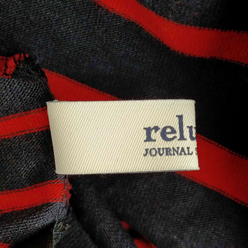 ジャーナルスタンダードレリューム JOURNAL STANDARD relume 23AW マルチボーダークルーネックTEE レディース FREE