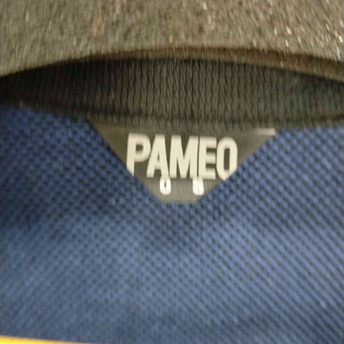 パメオポーズ Pameo Pose サイドジップオープンカラーシャツ リネン地 レディース JPN:S