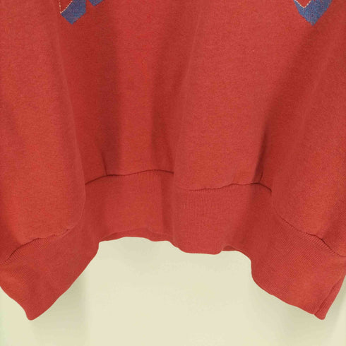 フルーツオブザルーム FRUIT OF THE LOOM 90S USA製 FRUITボディ チームロゴ刺繍 プルオーバー スウェット レディース import:XL