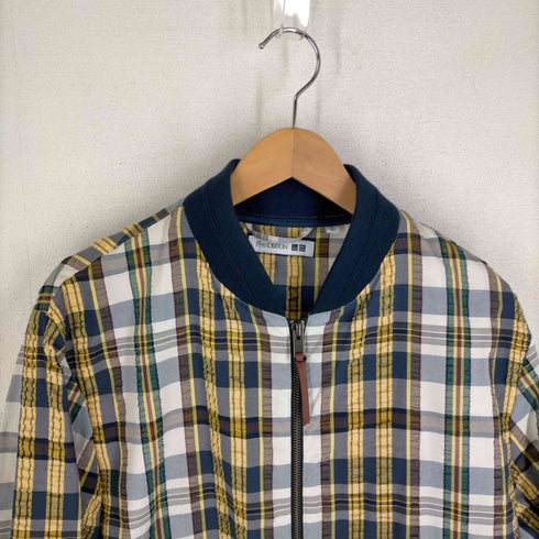 ユニクロ ジェイダブリューアンダーソン UNIQLO JW ANDERSON シアサッカーショートブルゾン メンズ JPN:XL