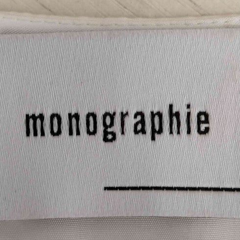 monographie FRAGMENT ノーカラーシャツ レディース XS